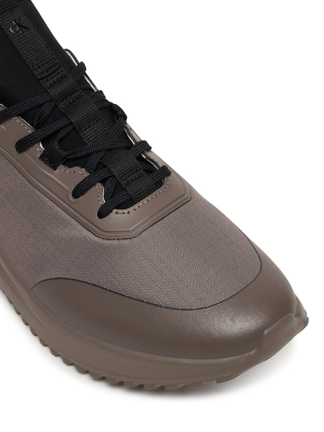 Calvin Klein Sneakers Calvin Klein Eva Runner Laceup Sock Mat Mix YM0YM01443 Braun