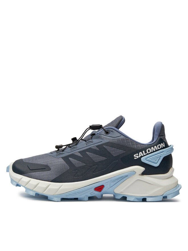 Salomon Buty do biegania Salomon Supercross 4 L47461700 Granatowy