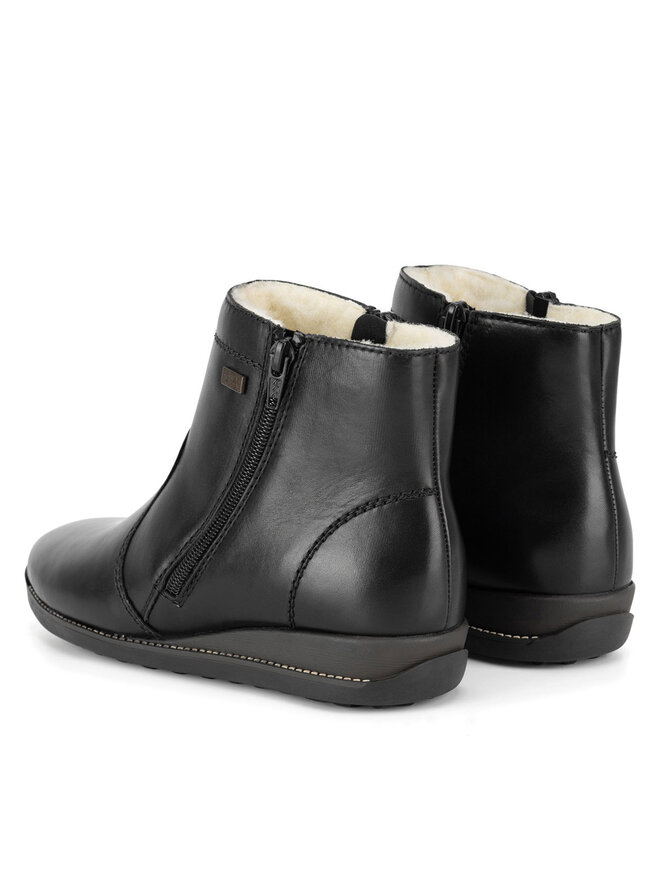 Rieker Μποτάκια Rieker 98252-01 Μαύρο