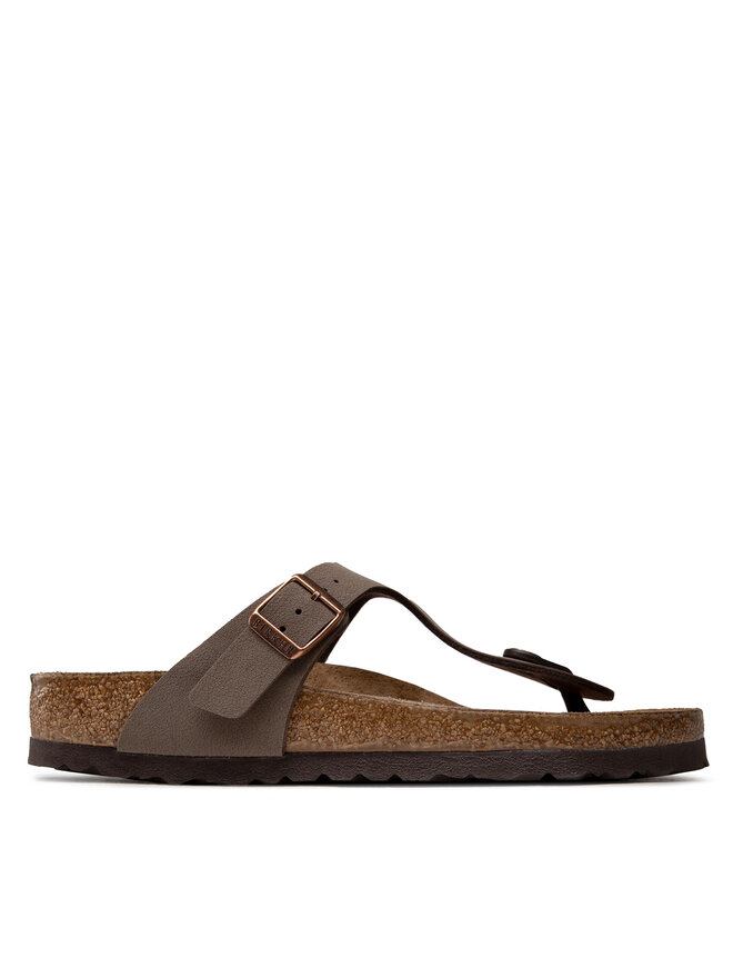 Birkenstock Japonki Birkenstock Gizeh 0043751 Brązowy