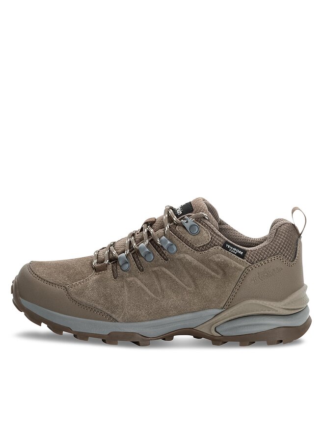 Jack Wolfskin Trekkingi Jack Wolfskin Refugio Texapore Low W 4050821 Brązowy