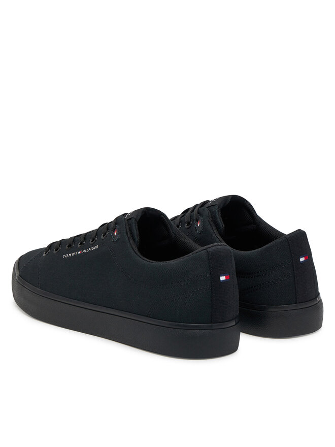 Tommy Hilfiger Πάνινα παπούτσια Tommy Hilfiger Hi Vulc Low Core Canvas FM0FM05396 Μαύρο