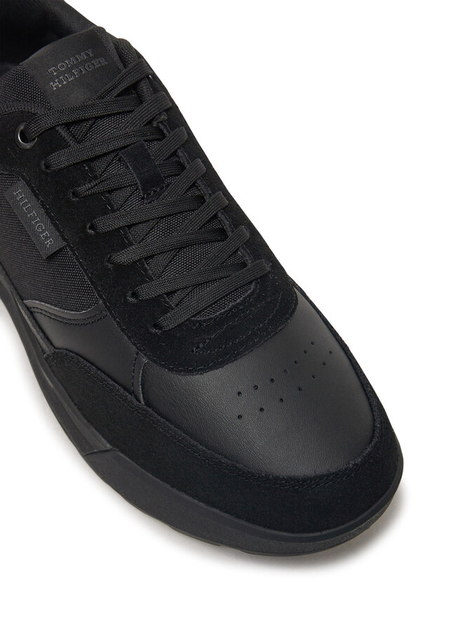 Tommy Hilfiger Αθλητικά Tommy Hilfiger Retro Runner Mix Rwb FM0FM05371 Μαύρο