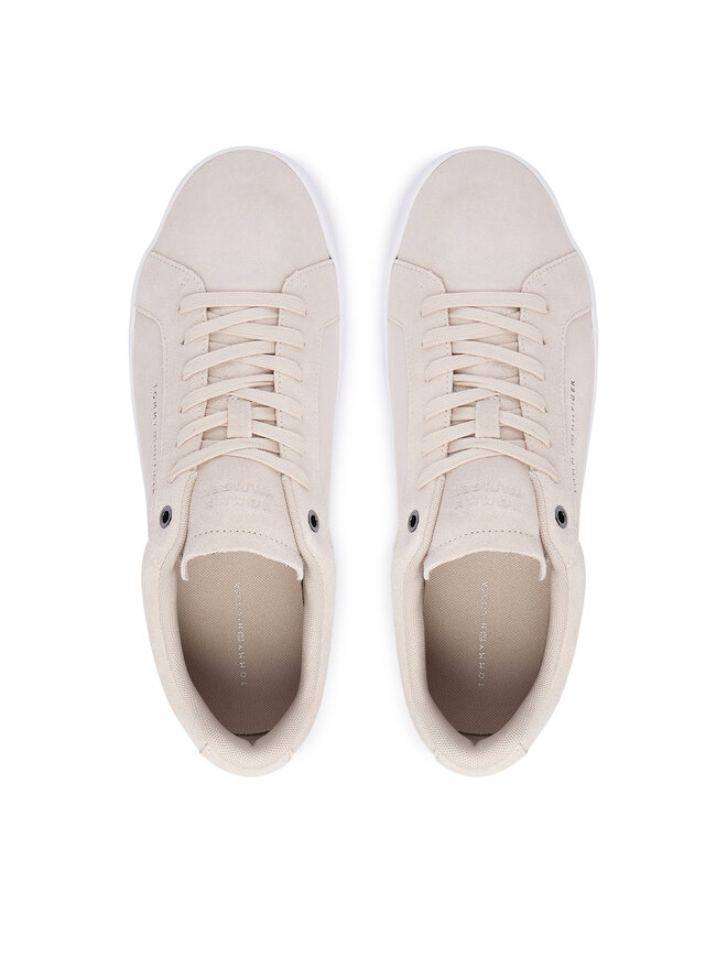 Tommy Hilfiger Sneakers Tommy Hilfiger Th Court Premium Suede FM0FM05880 Hellbeige