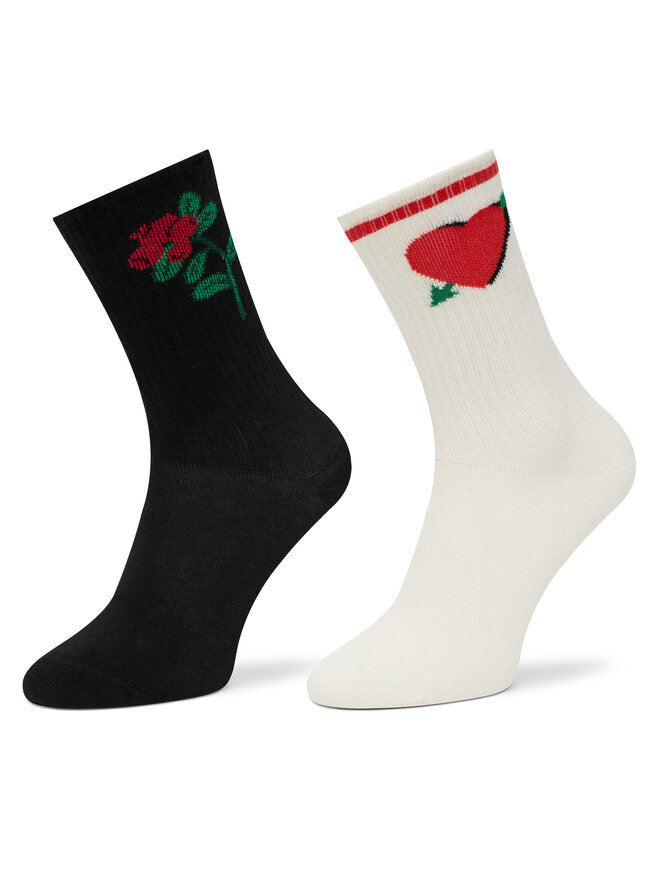 MINI RODINI 2er-Set hohe Kindersocken MINI RODINI 2526011000 Bunt