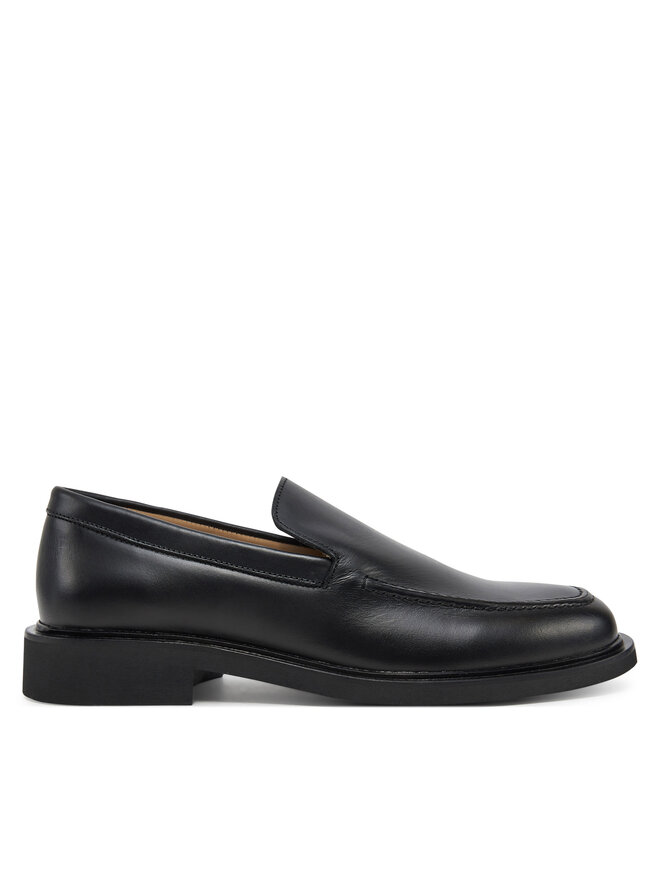 Calvin Klein Мокасини Calvin Klein Sq Rubber Onepiece Moccasin HM0HM01883 Черен