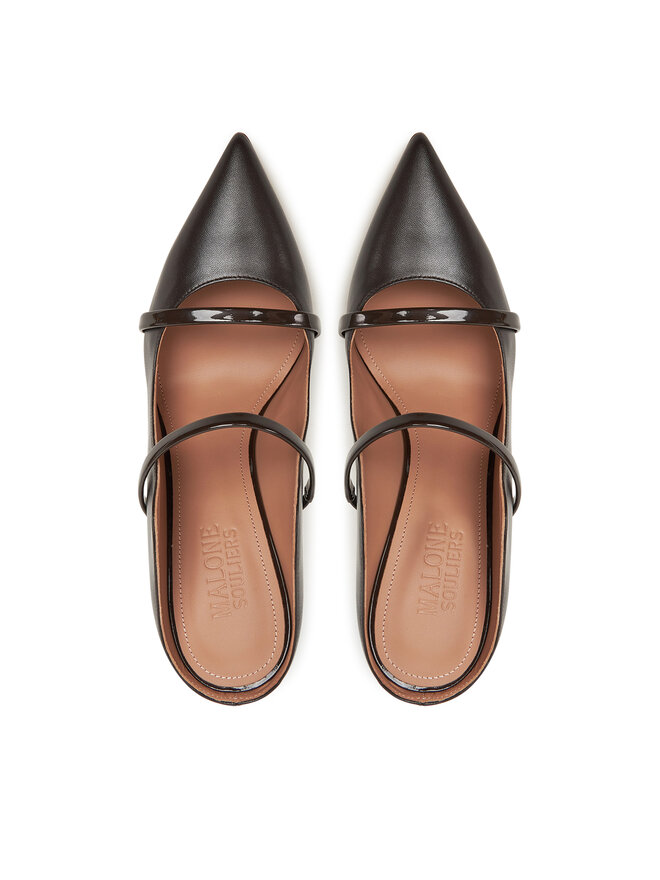 MALONE SOULIERS Natikači MALONE SOULIERS Maureen 100-355 Rjava
