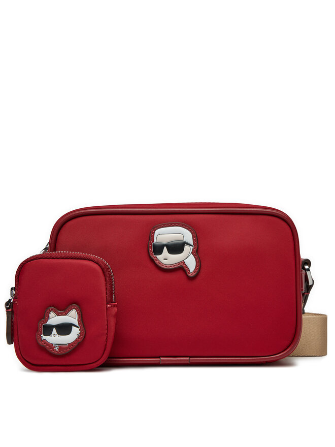 KARL LAGERFELD Torebka KARL LAGERFELD A1W30127 Czerwony