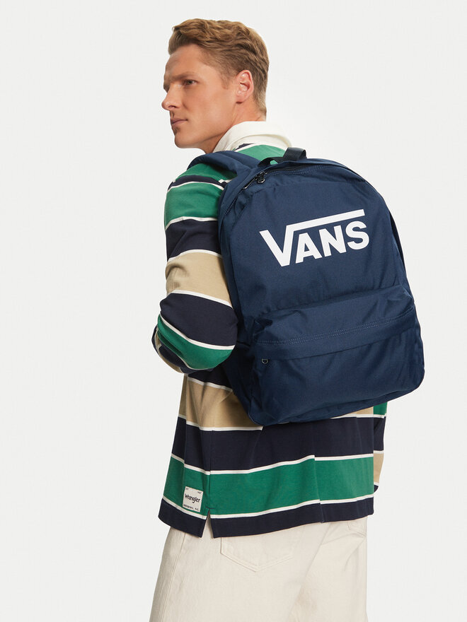 Vans Plecak Vans Old Skool Print Backpack VN000H50LKZ1 Granatowy