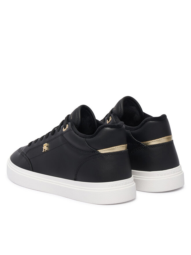 Tommy Hilfiger Sneakers Tommy Hilfiger Th Chic Cupsole Mc FW0FW09595 Schwarz
