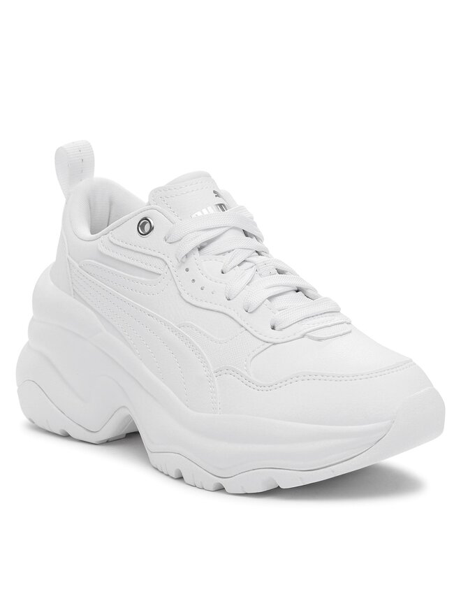 Puma Снікерcи Puma Cilia Wedge 393915 02 Білий