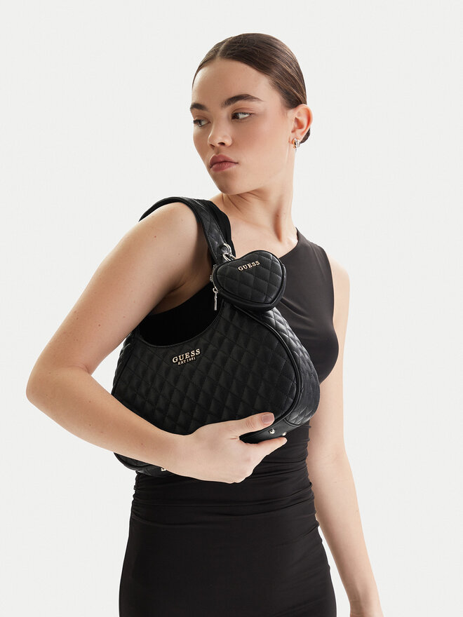 Guess Handtasche Guess Atabey HWQG98 94010 Schwarz