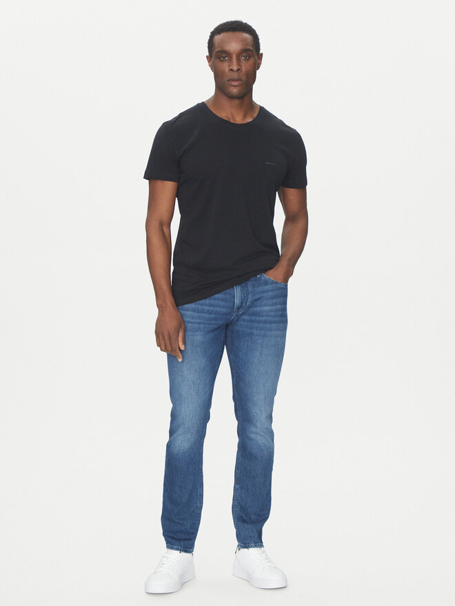 Gant Gant Set 2 majice 900012008 Crna Regular Fit