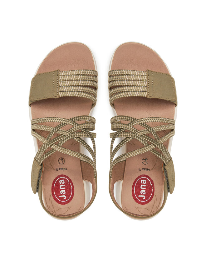 Jana Sandalen Jana 8-28766-42 Grün