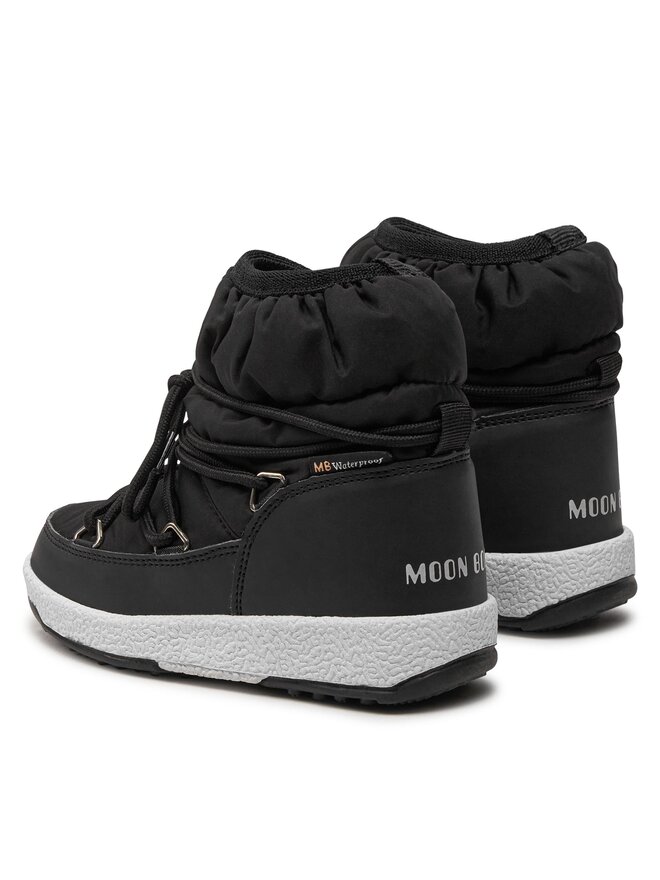 Moon Boot Cizme de zăpadă Moon Boot Jr Girl Low Nylon Wp 34051800001 Negru