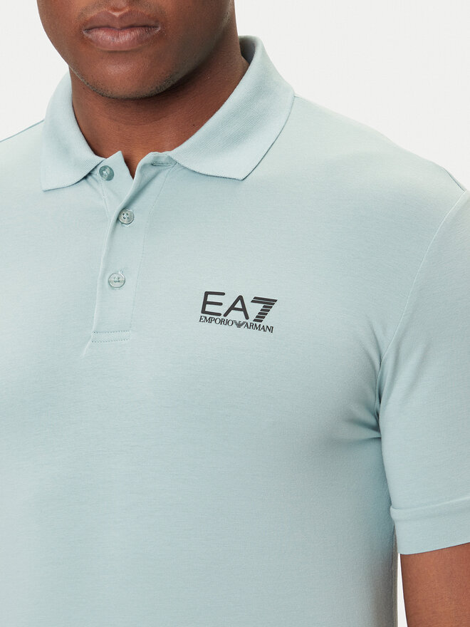 EA7 Emporio Armani EA7 Emporio Armani Polo 8NPF14 PJVQZ U9066 Azul Regular Fit