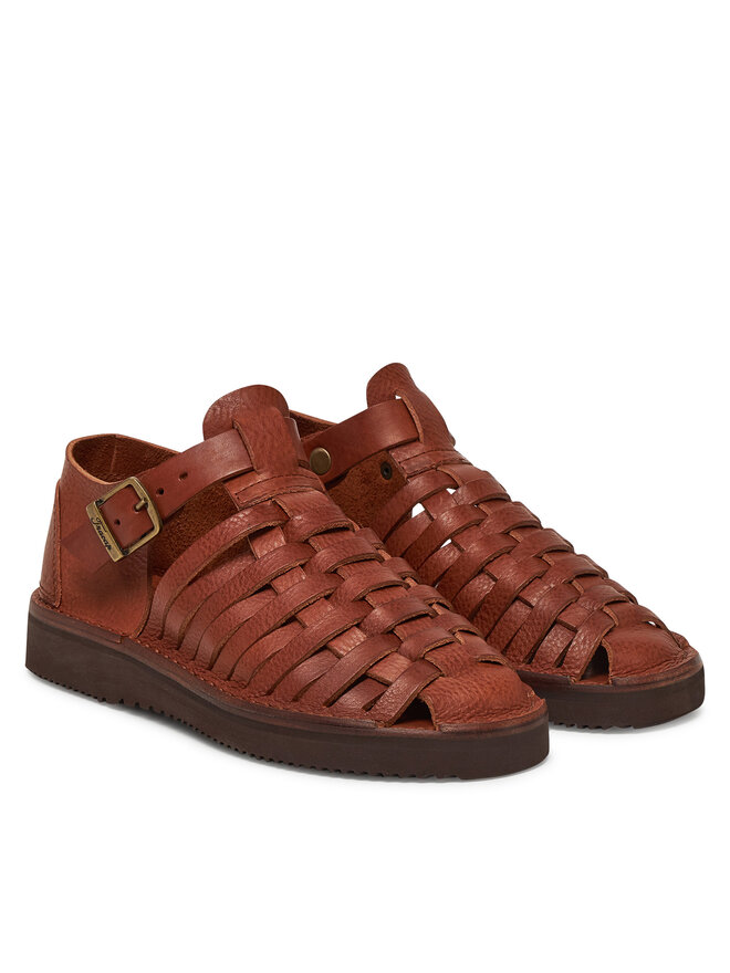 Fracap Sandály Fracap D025 Hnědá