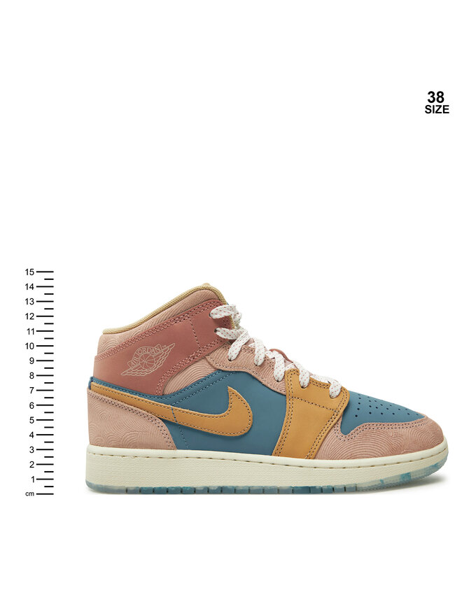 Nike Sneakers Nike Air Jordan 1 Mid Ss (GS) FN7452 400 Roz