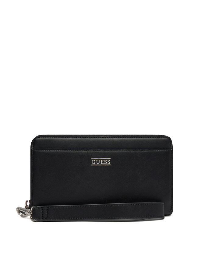 Guess Велике Чоловіче Портмоне Guess SMNEBR LEA77 Чорний