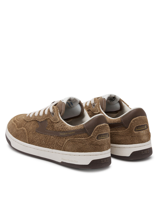 S.W.C Stepney Workers Club Sneakersy S.W.C Stepney Workers Club Pro Cup 01 S-Strike YQ03205 Brązowy