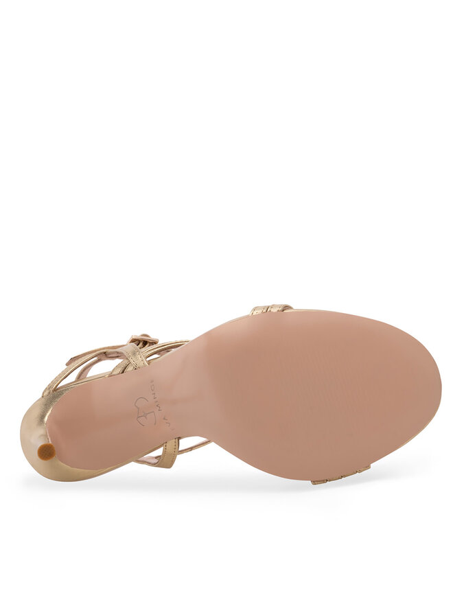 Eva Minge Sandały Eva Minge CATHERINE-S9050-118 Złoty