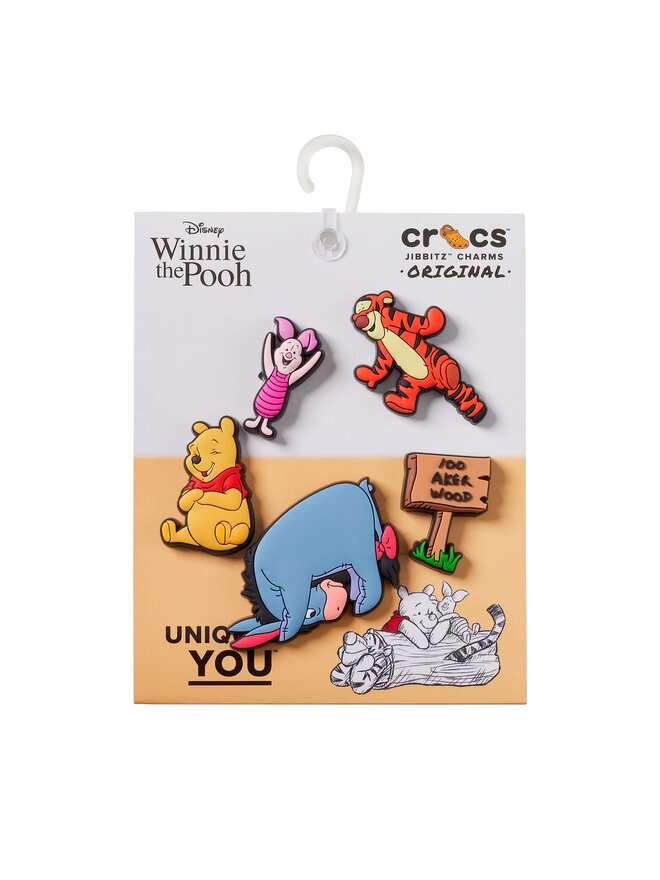 Crocs Декорация за обувки Crocs Winnie the Pooh 5 Pack 10011268 Цветен