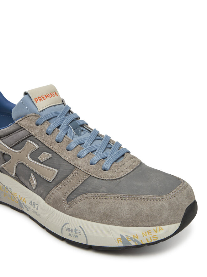 Premiata Сникърси Premiata Mick Var 7247 Сив
