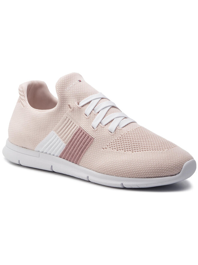 Tommy hilfiger knitted flag light sneaker outlet