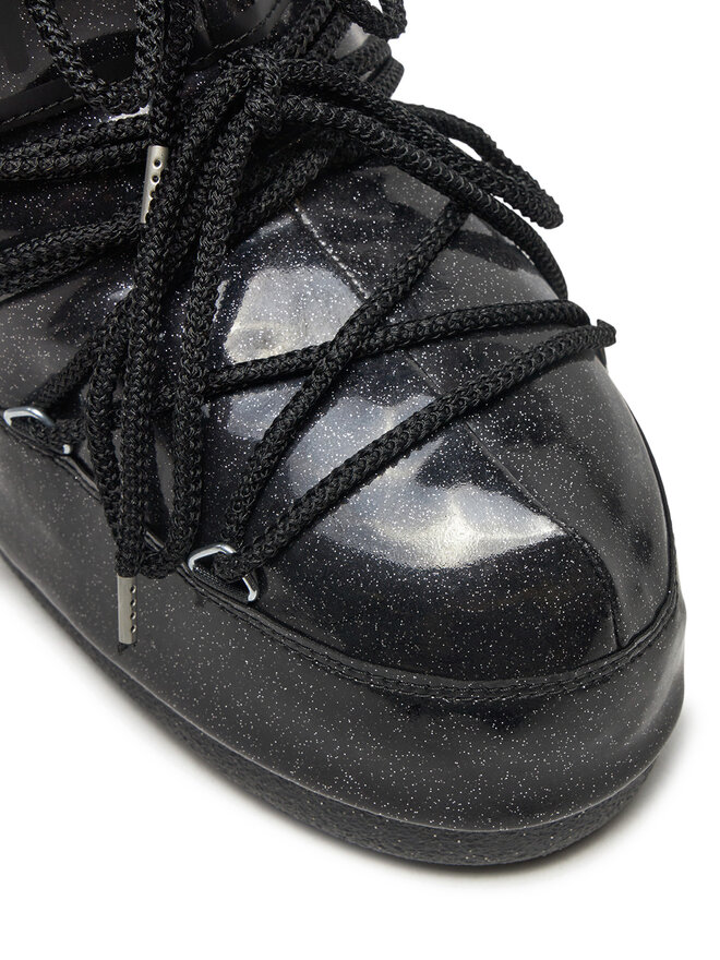 Moon Boot Μπότες Χιονιού Moon Boot Icon Low Glitter 80D1409440 Μαύρο