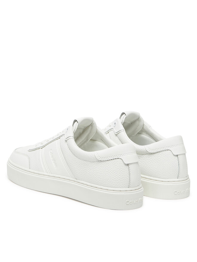 Calvin Klein Αθλητικά Calvin Klein Clean Cup Low Lace Tape HM0HM01898 Λευκό