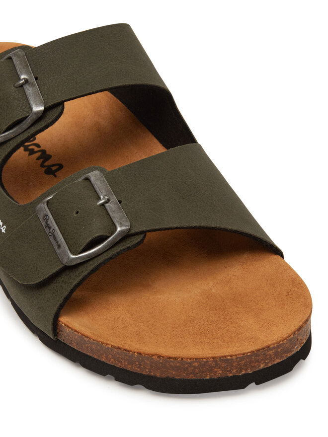 Pepe Jeans Şlapi Pepe Jeans PMS90110 Kaki