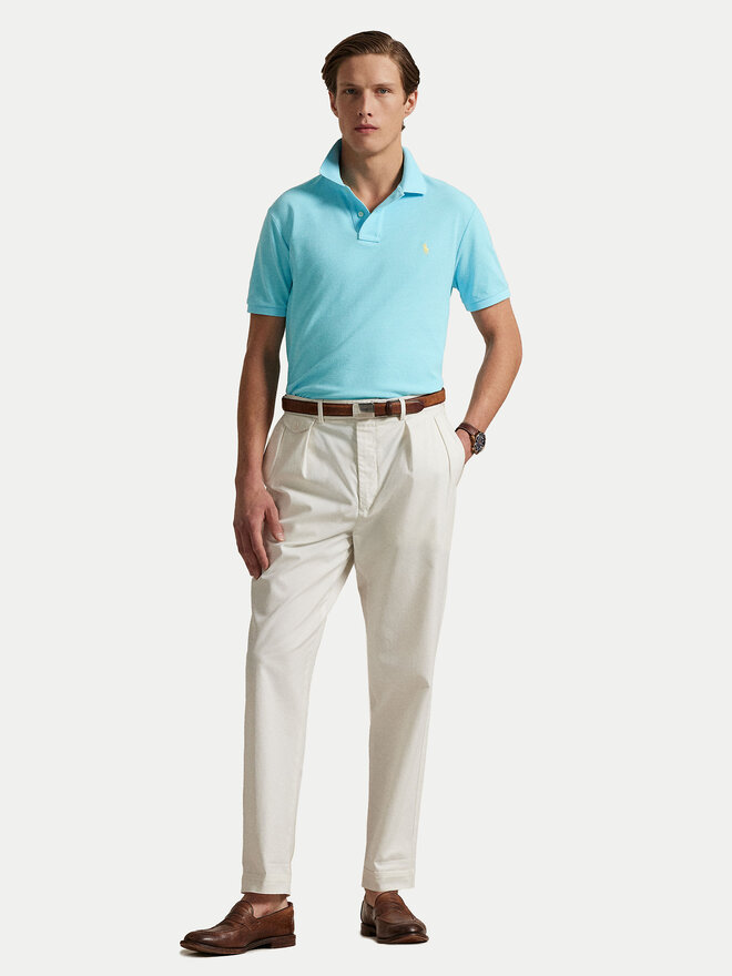 Polo Ralph Lauren Polo Ralph Lauren Poloshirt 710536856449 Türkisfarben Slim Fit