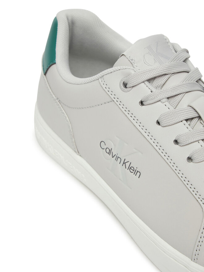 Calvin Klein Jeans Сникърси Calvin Klein Jeans Classic Cupsole Mono Lth YM0YM01369 Сив