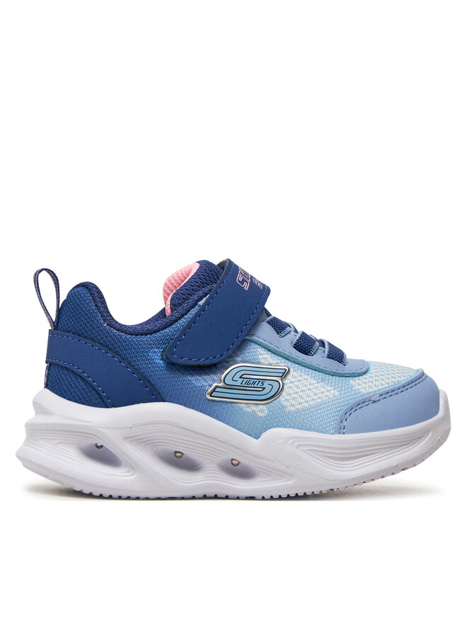 Skechers Sneakersy Skechers Ombre Deluxe 303714N Niebieski