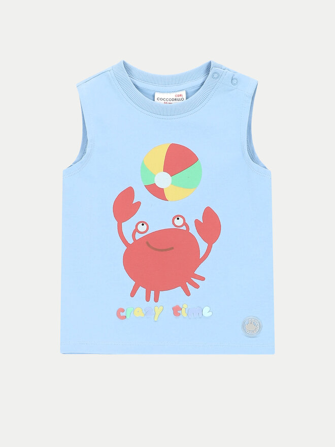 Coccodrillo Coccodrillo Top WC4143301UWN Blau Regular Fit