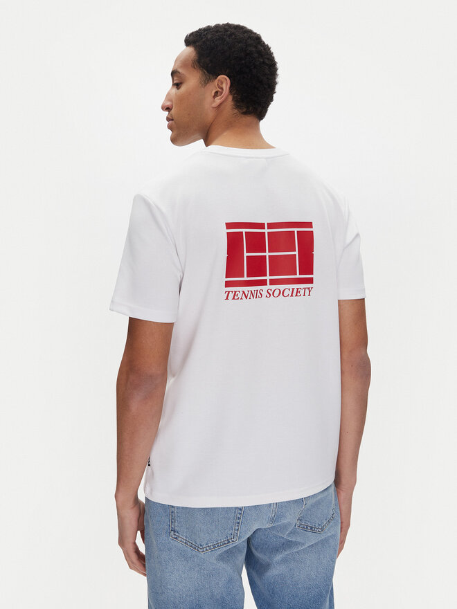 Fila Fila T-Shirt Lennik FAM0883 Weiß Regular Fit