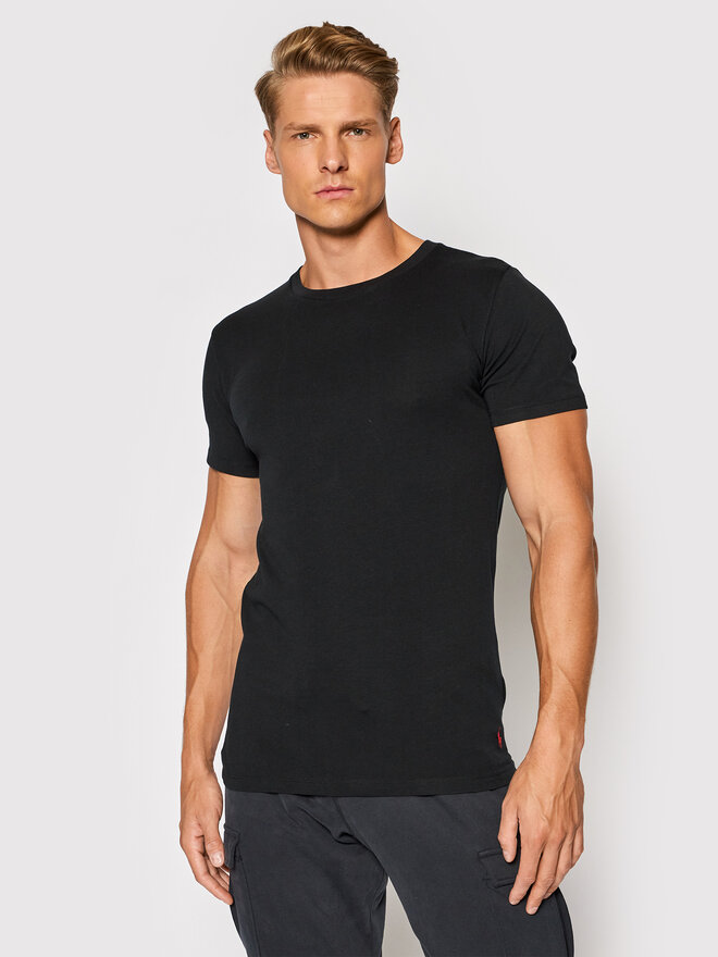 Polo Ralph Lauren Polo Ralph Lauren T-Shirt-Set Core Replen 714835960001 Schwarz Slim Fit
