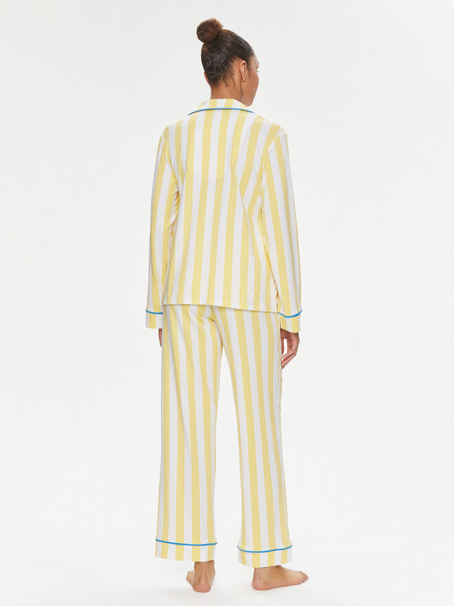 DKNY DKNY Pijama YI80003 Amarillo Regular Fit