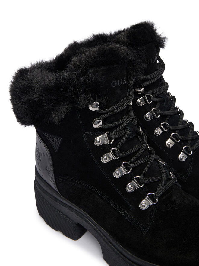 Guess Schnürschuhe Guess FLFYRL SUE10 Schwarz