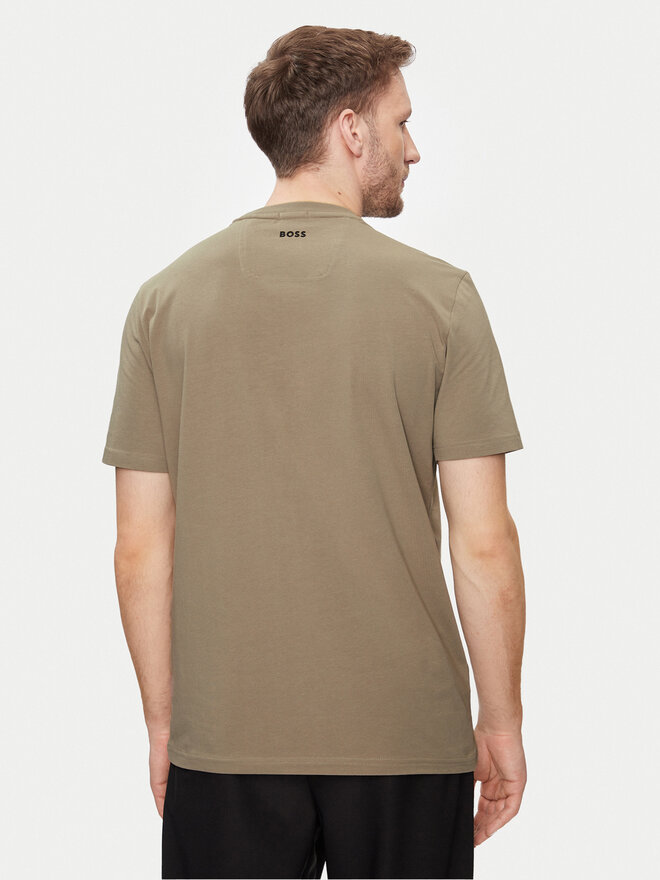 BOSS Boss Marškinėliai 50513010 Smėlio Regular Fit