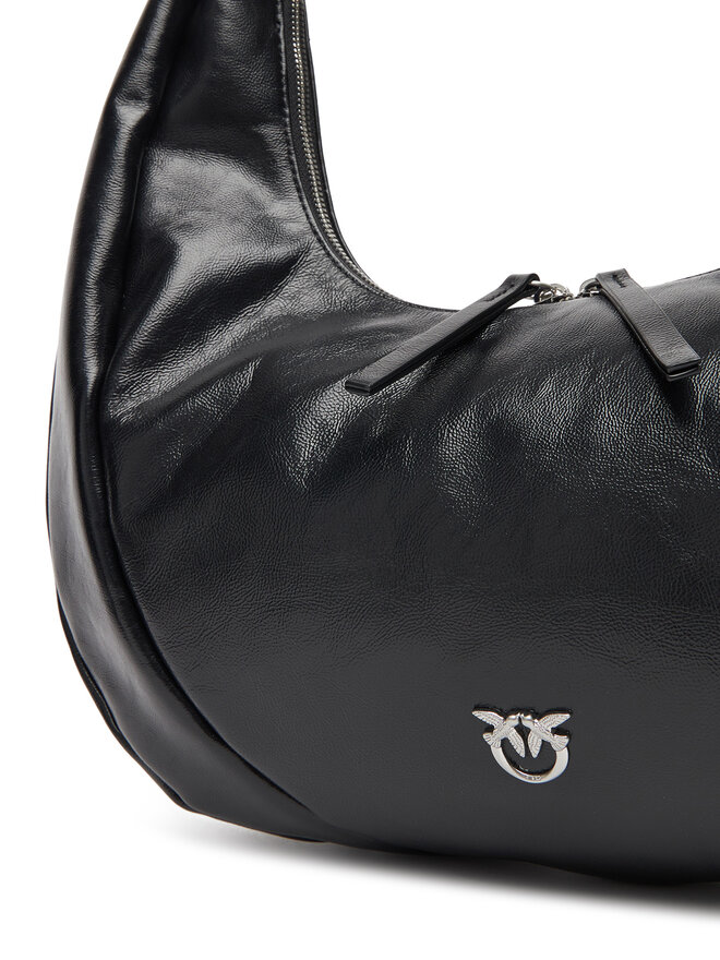 PINKO Ročna torba PINKO Slouchy Hobo Big PE 25 PLTT 104295 A29J Črna