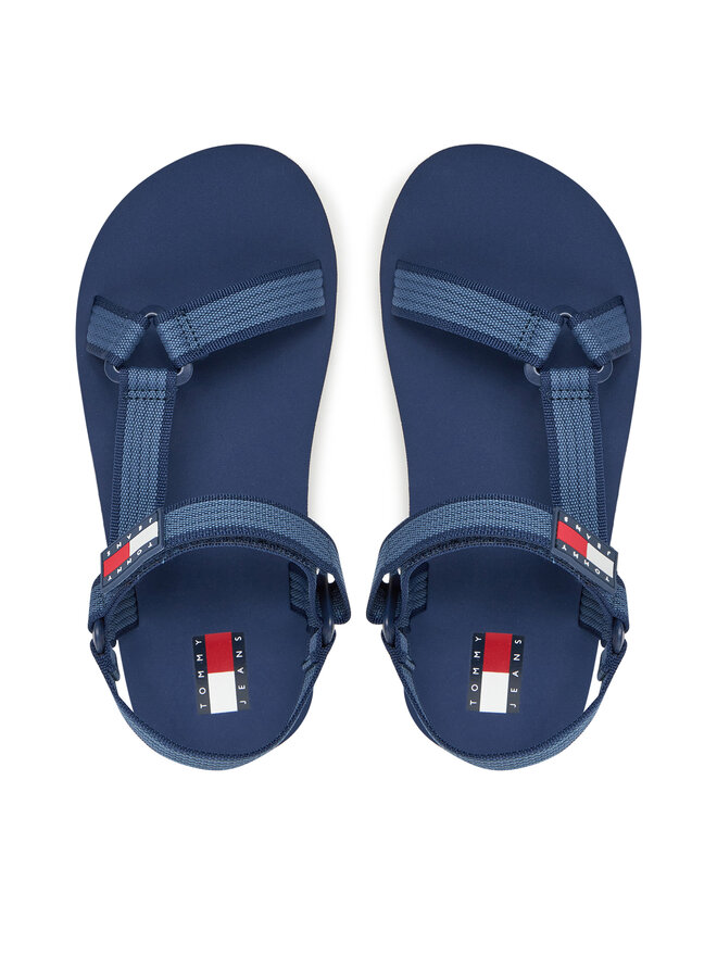 Tommy Jeans Sandali Tommy Jeans Tjm Casual Sandal EM0EM01563 Blu scuro