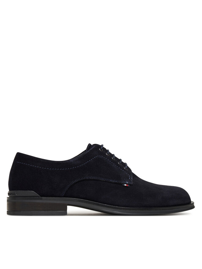 Tommy Hilfiger Félcipő Tommy Hilfiger Corporate Derby FM0FM05582 Sötétkék