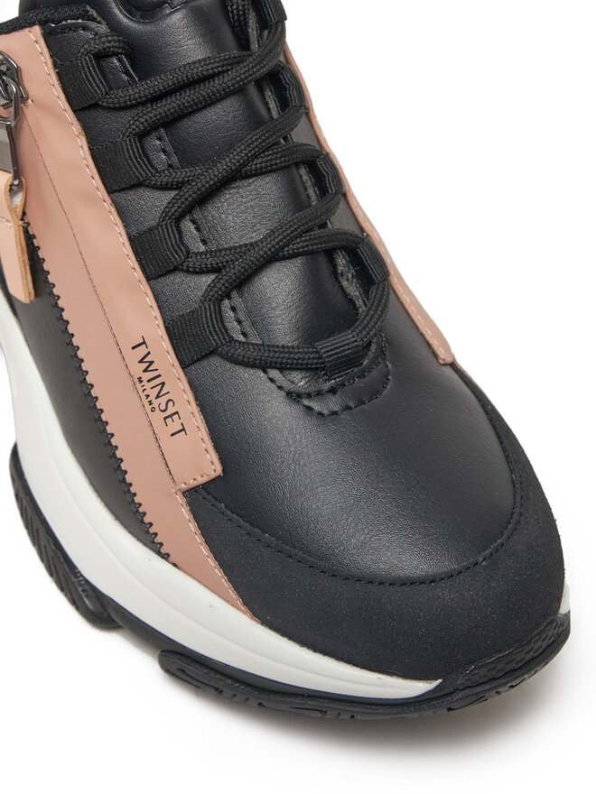 TWINSET Sneakersy TWINSET 242TGT18E Černá
