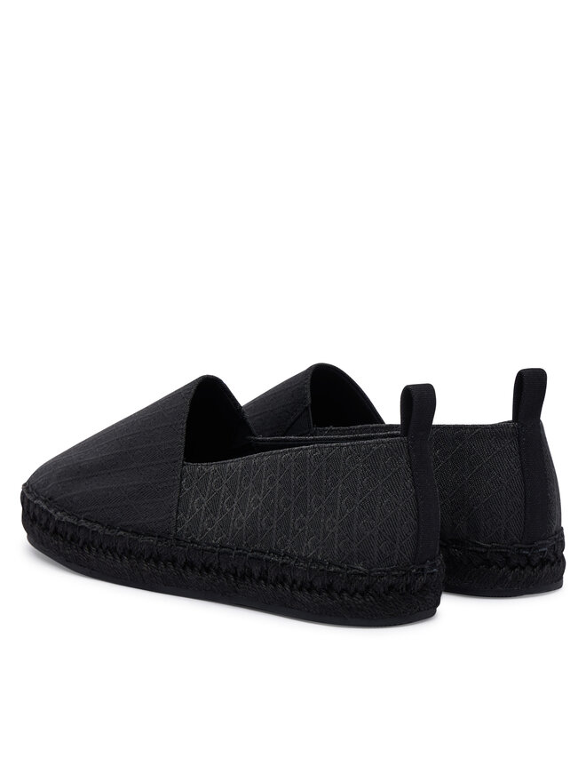 Calvin Klein Espadrilles Calvin Klein All Over CK HW0HW02933 Schwarz
