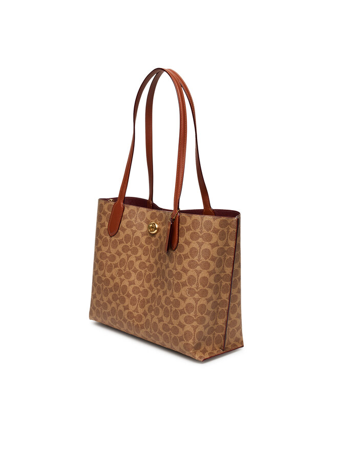 Coach Τσάντα Coach C0693 Καφέ