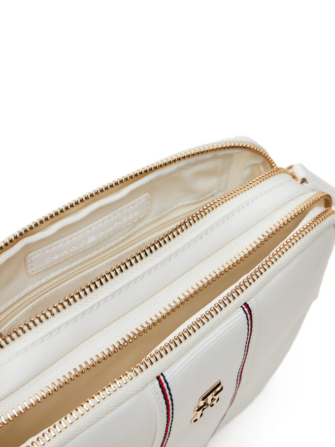Tommy Hilfiger Kabelka Tommy Hilfiger Poppy Camera Bag Corp AW0AW17230 Bílá