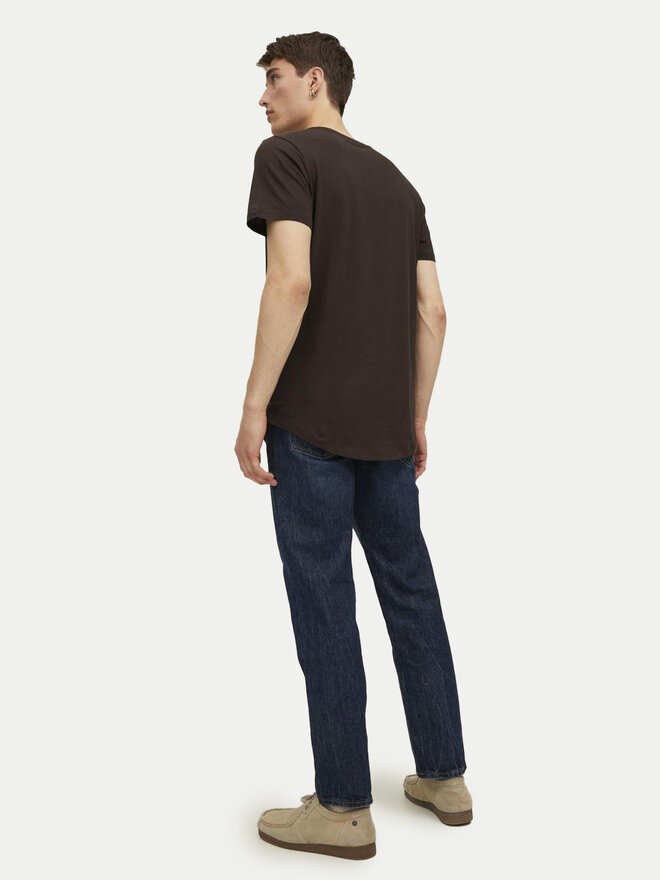 Jack&Jones Jack&Jones Majica Jjenoa 12113648 Rjava Long Line Fit