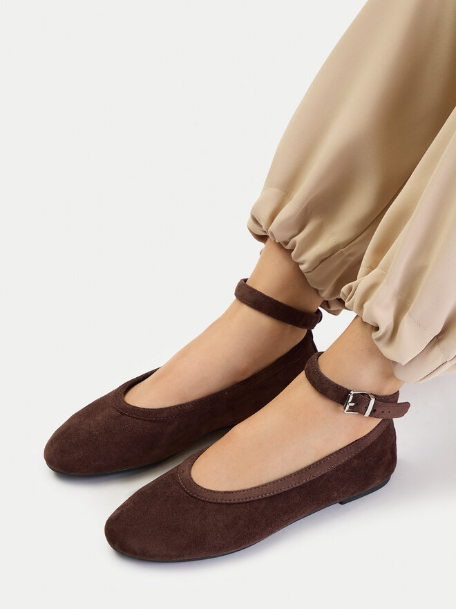 JENNY Ballerinas JENNY CEO-HY0822-1 Braun