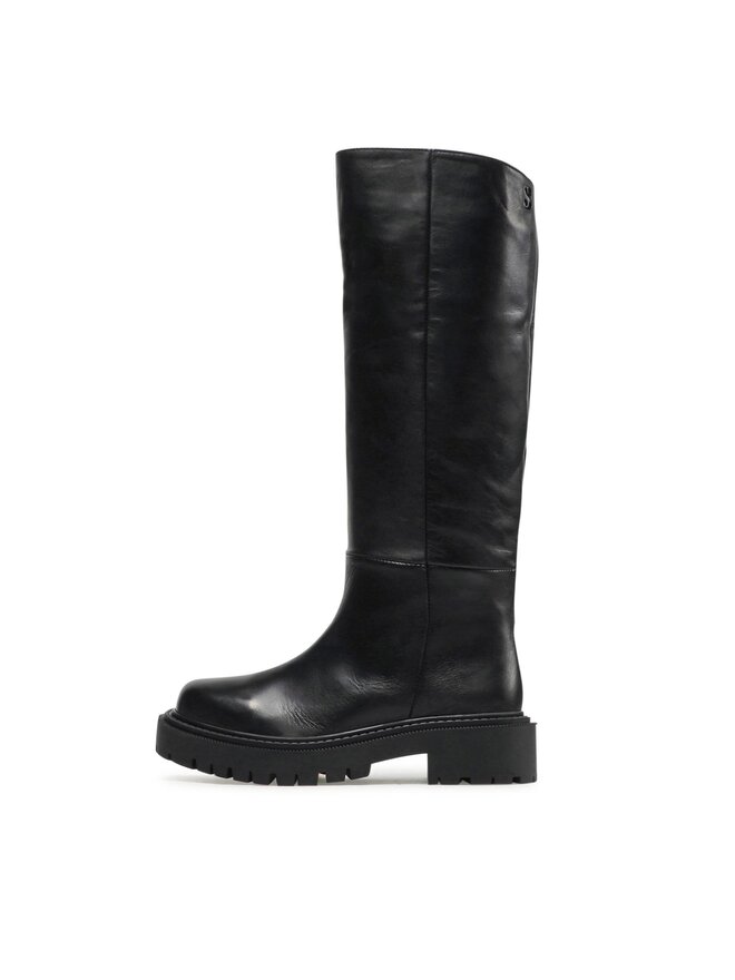 Simple Botas altas Simple SL-18-02-000051 Negro